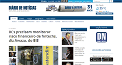 Desktop Screenshot of diariodenoticias.com.br