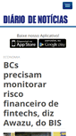 Mobile Screenshot of diariodenoticias.com.br